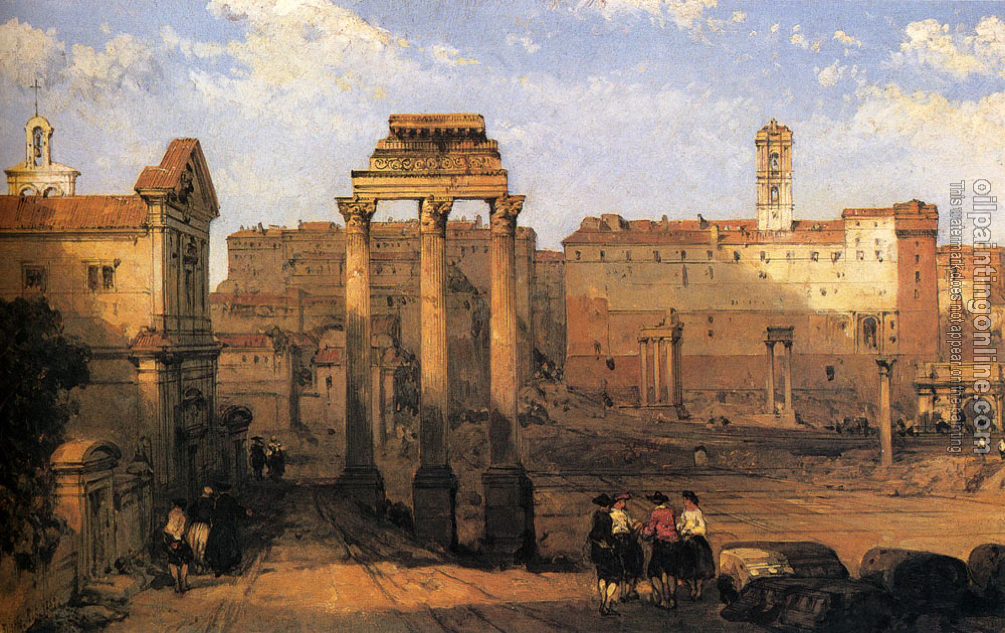 David Roberts - The Forum Rome